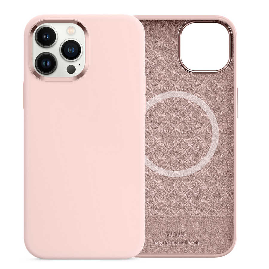 Wiwu M-safe iPhone 13 Pro Max Magsafe Silikon Telefon Kılıfı - 20 Wiwu M-safe iPhone 13 Pro Max Magsafe Silikon Telefon Kılıfı - 20